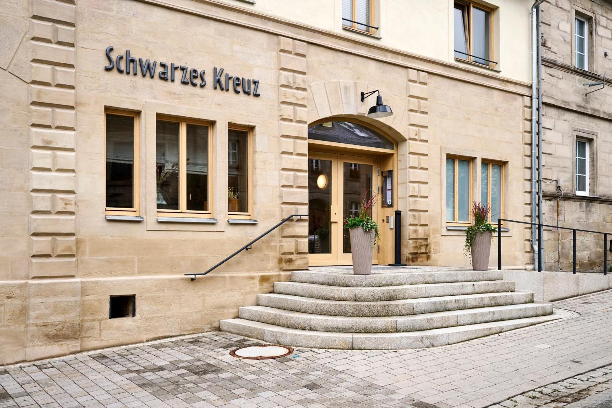 Schwarzes Kreuz Gasthaus Pension Teuschnitz Екстериор снимка